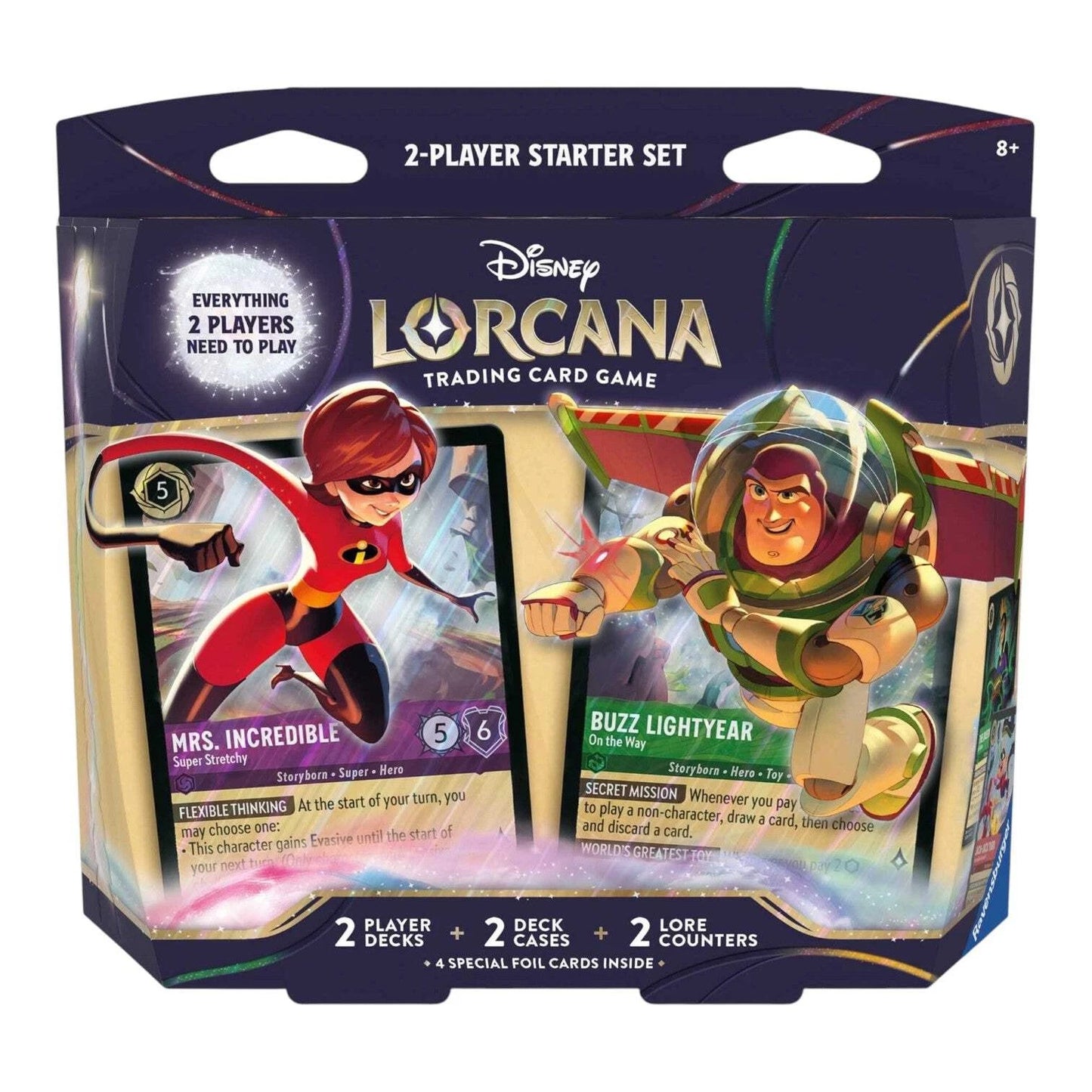 Disney Lorcana Trading Card Game - 2 Player Starter Set
