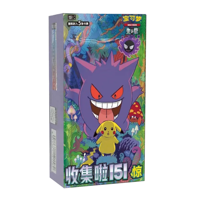 Pokemon TCG Scarlet & Violet 151C Collection 151 Gengar Surprise Slim Booster Box (Chinese)