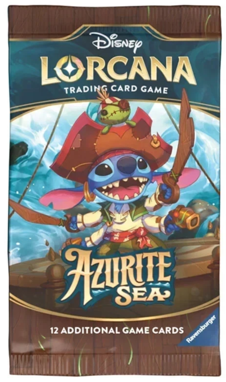 Disney Lorcana TCG: Azurite Sea Assorted Single Booster Pack