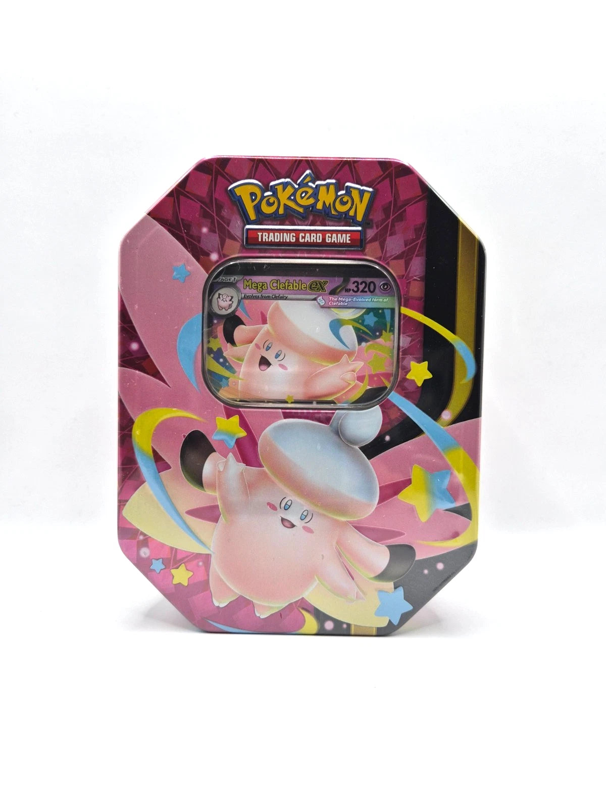 Pokémon TCG: Mega Moonlit Tin - Mega Clefable ex