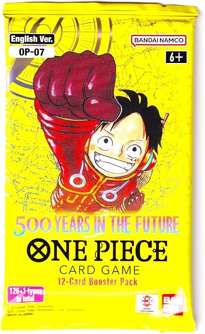 Bandai Namco One Piece 500 Years In The Future Card Game OP-07, English Version, 12-Card Booster Pack