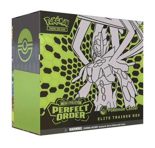 Pokemon TCG: Mega Evolution-Perfect Order Pokemon Center Elite Trainer Box
