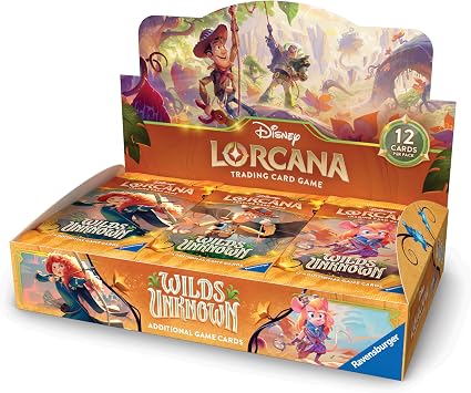 Disney Lorcana TCG: Wilds Unknown Booster Pack Display - 24 Packs