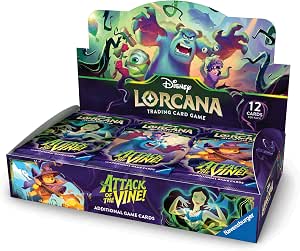 Disney Lorcana TCG: Attack of the Vine! Booster Pack Display - 24 Packs