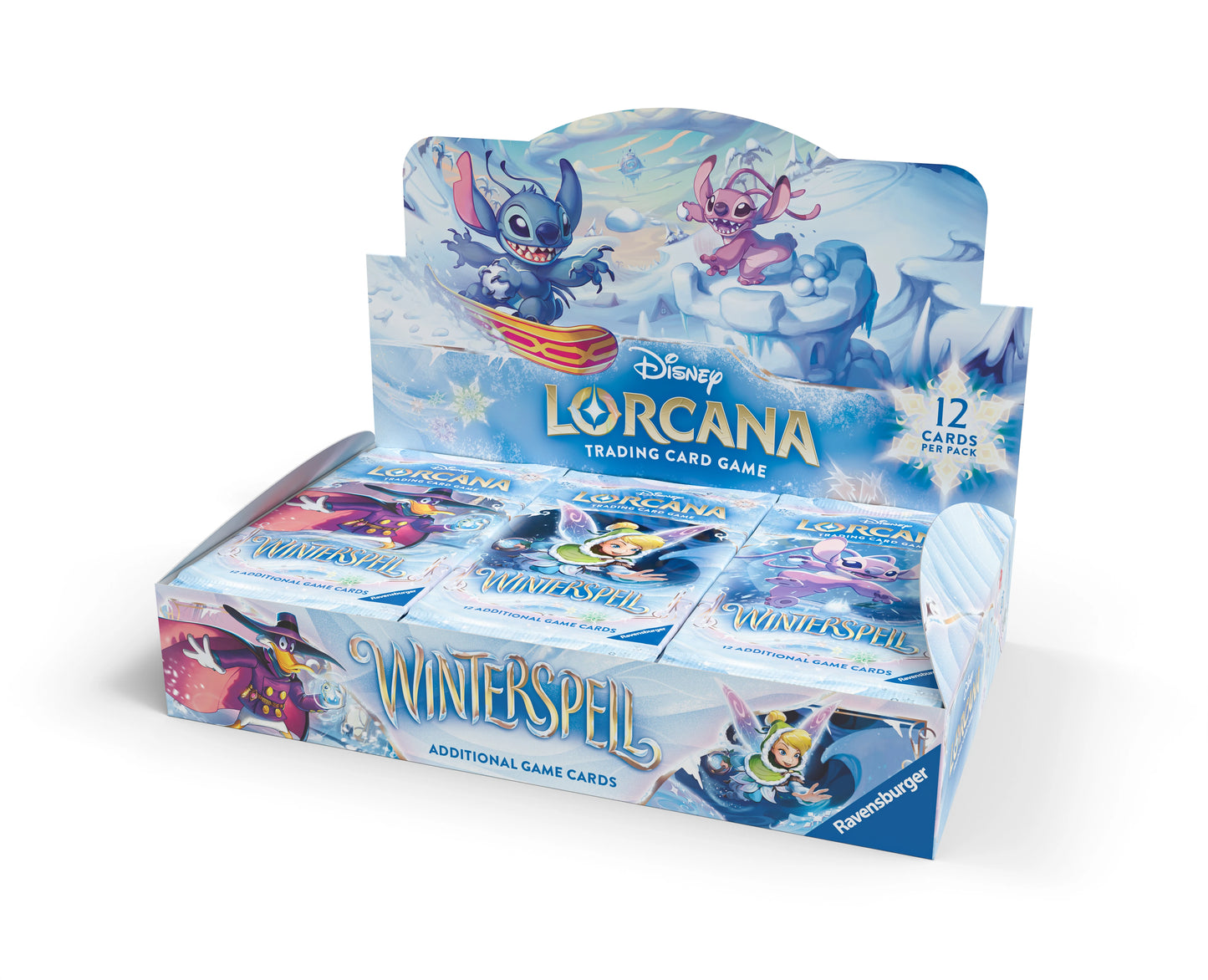 Disney Lorcana TCG: Winterspell Booster Pack Display - 24 Packs