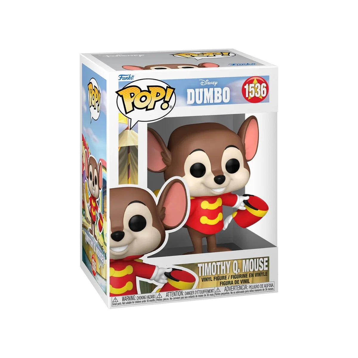 Funko POP - Disney Dumbo Timothy Q. Mouse 1536