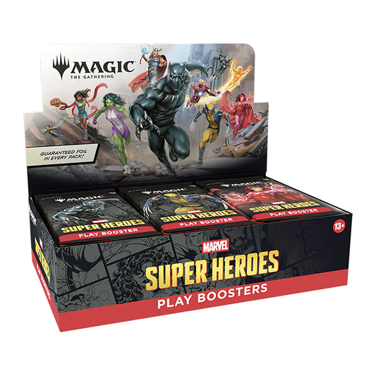Magic: The Gathering - Marvel Super Heroes Play Booster (30 Count)